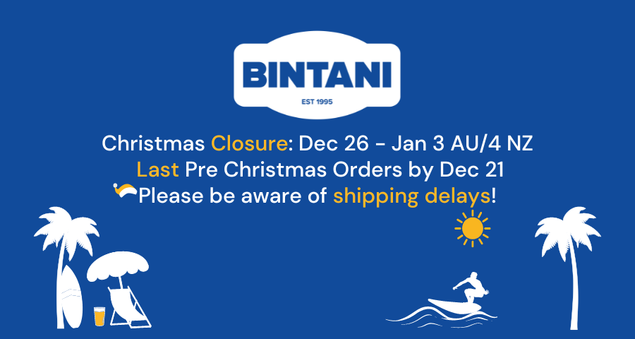 Bintani Christmas Closure 2022